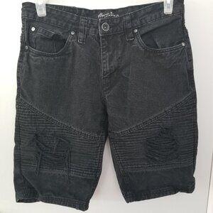 Marc Ecko men's distressed jean shorts 32